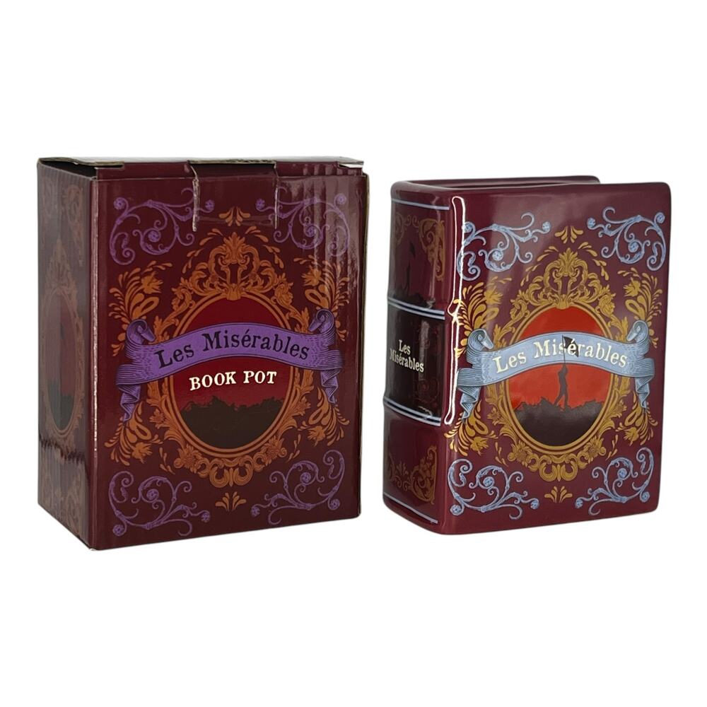 OwlCrate Les Miserables Book Pot - Victor Hugo June 2026 YA Box Limited Item